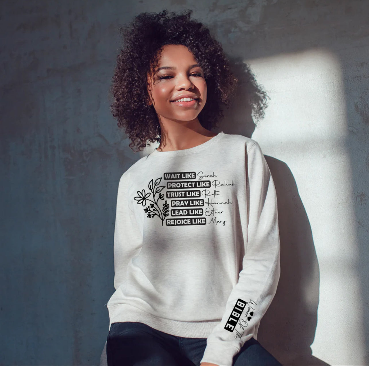 Women of the Bible sweatshirt
