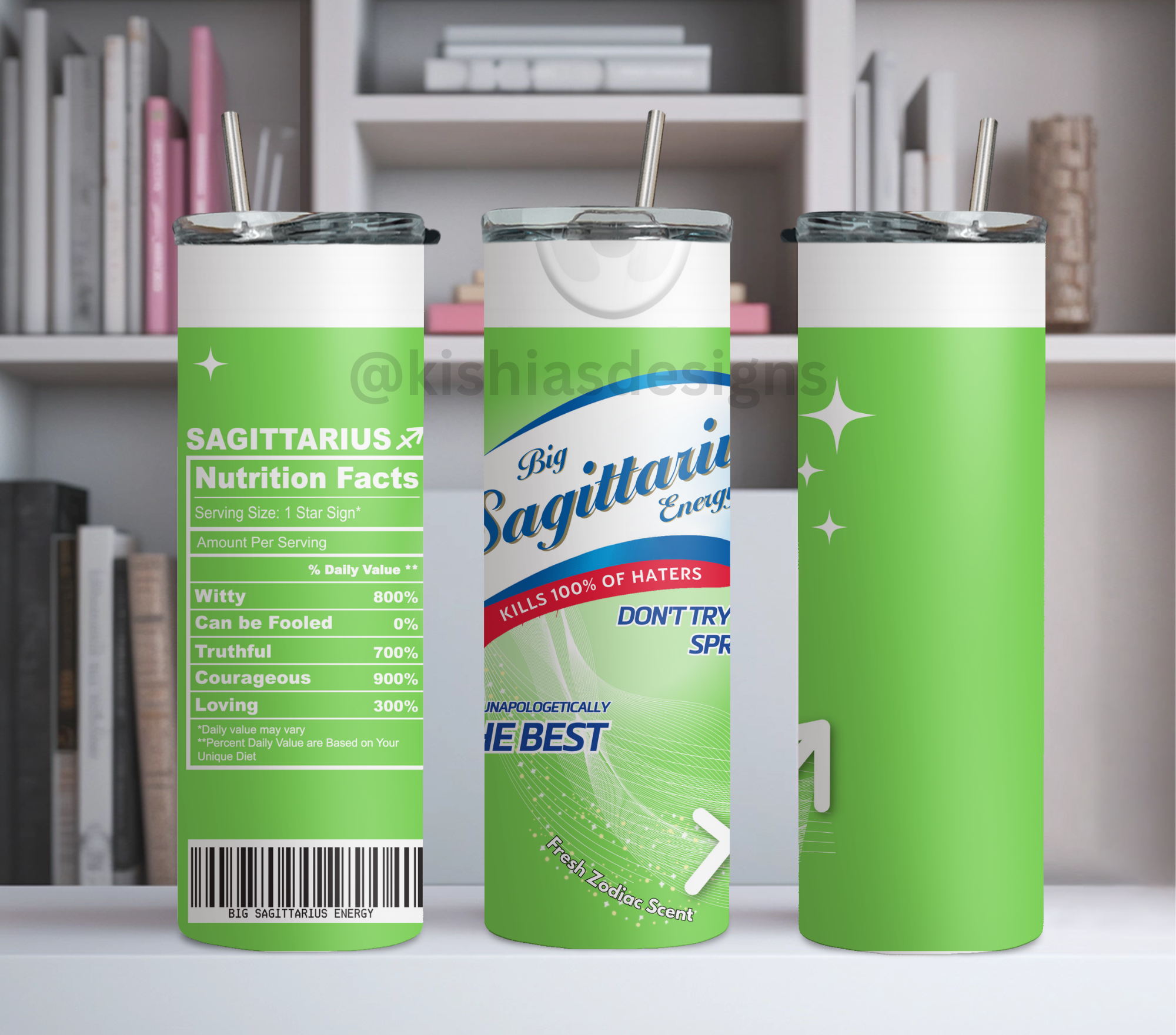 Zodiac Spray Tumbler