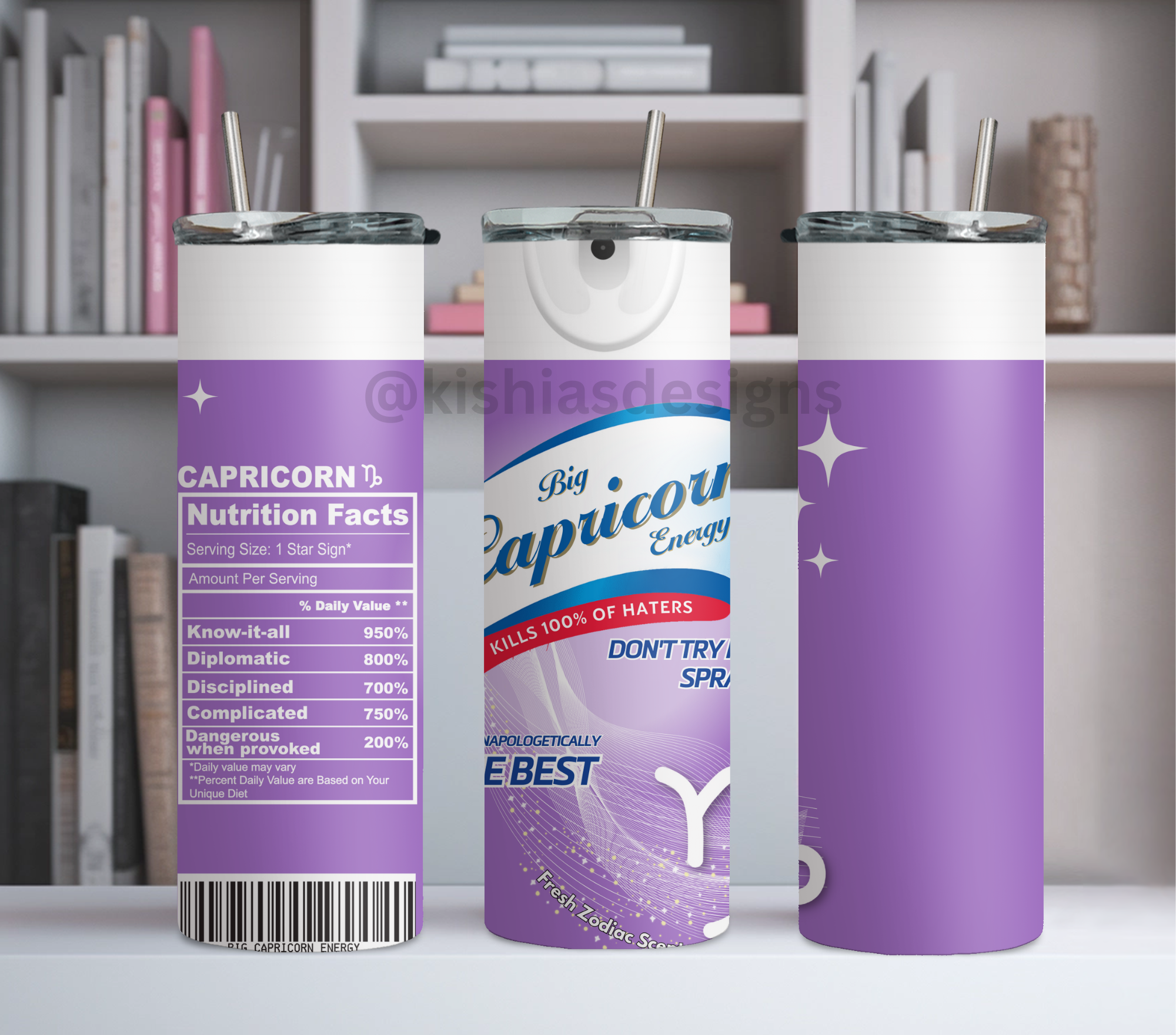 Zodiac Spray Tumbler