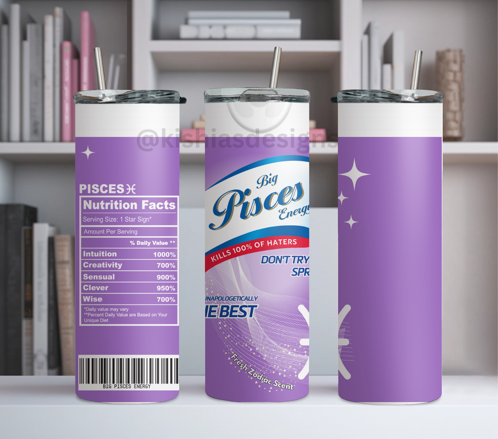 Zodiac Spray Tumbler