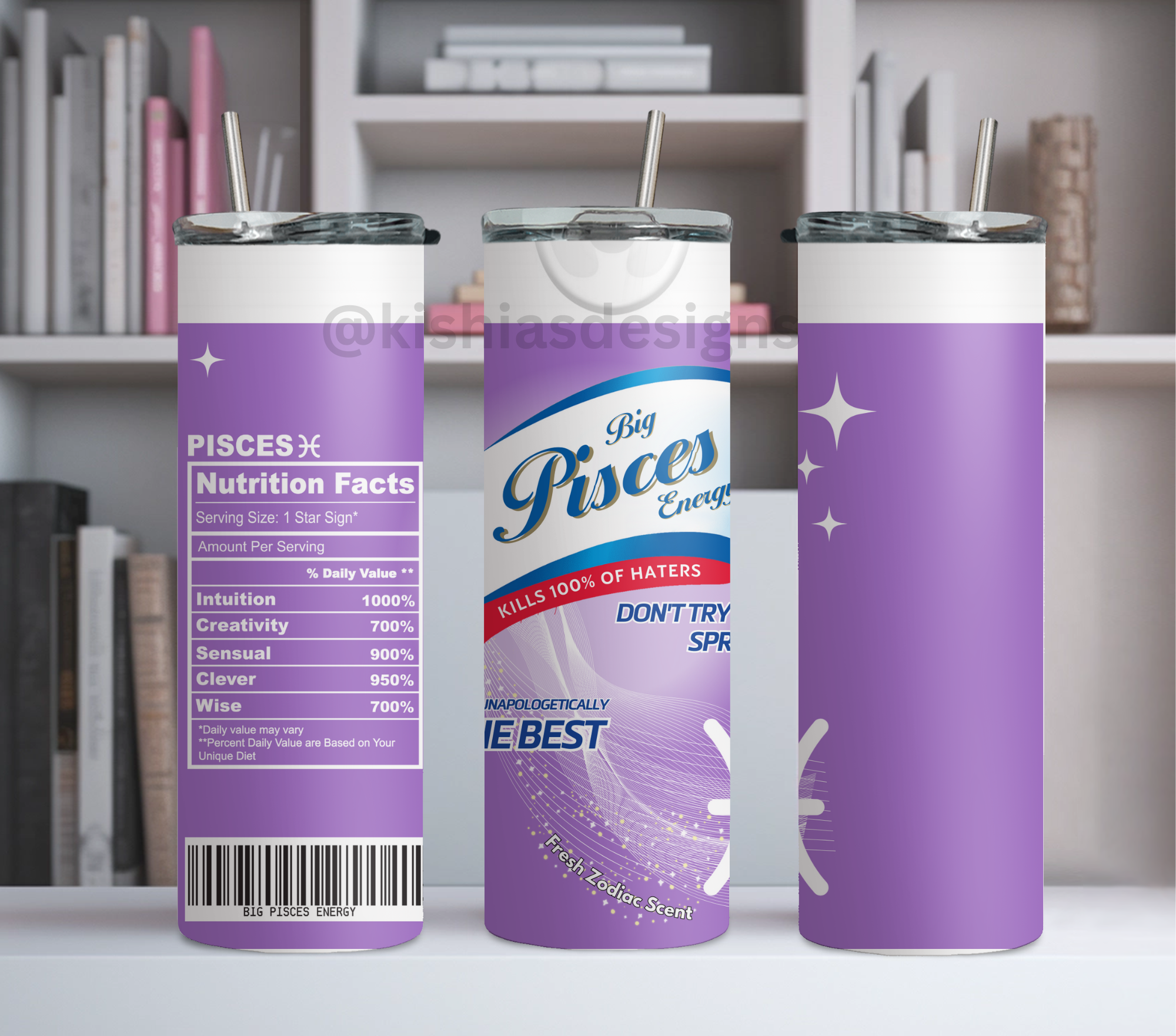 Zodiac Spray Tumbler