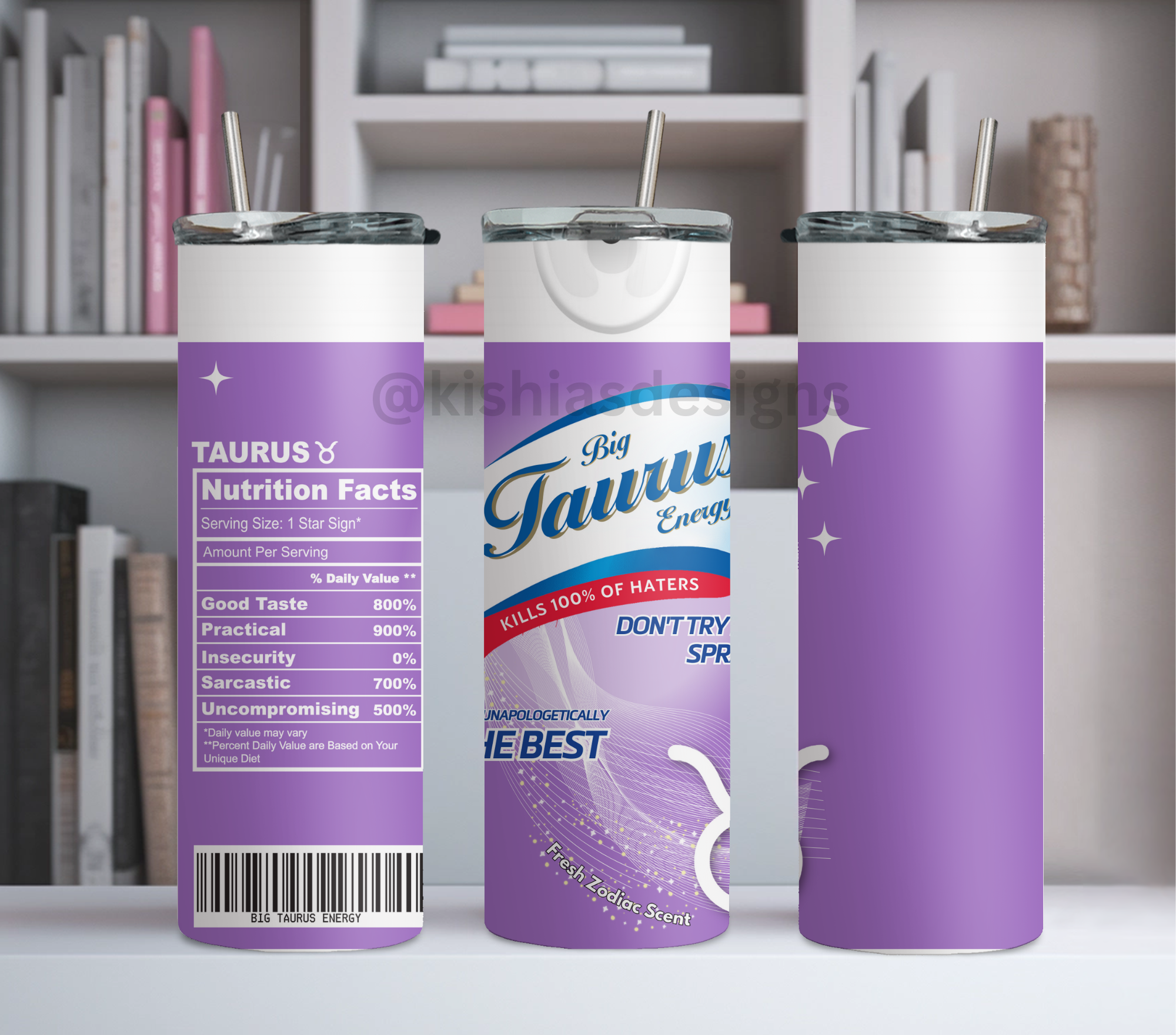 Zodiac Spray Tumbler