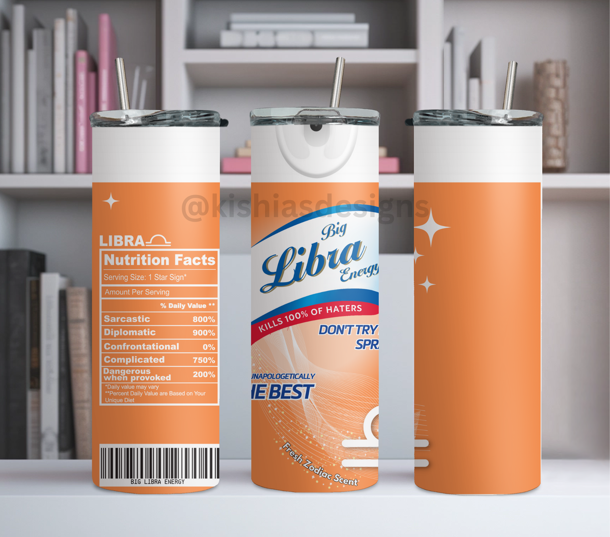 Zodiac Spray Tumbler