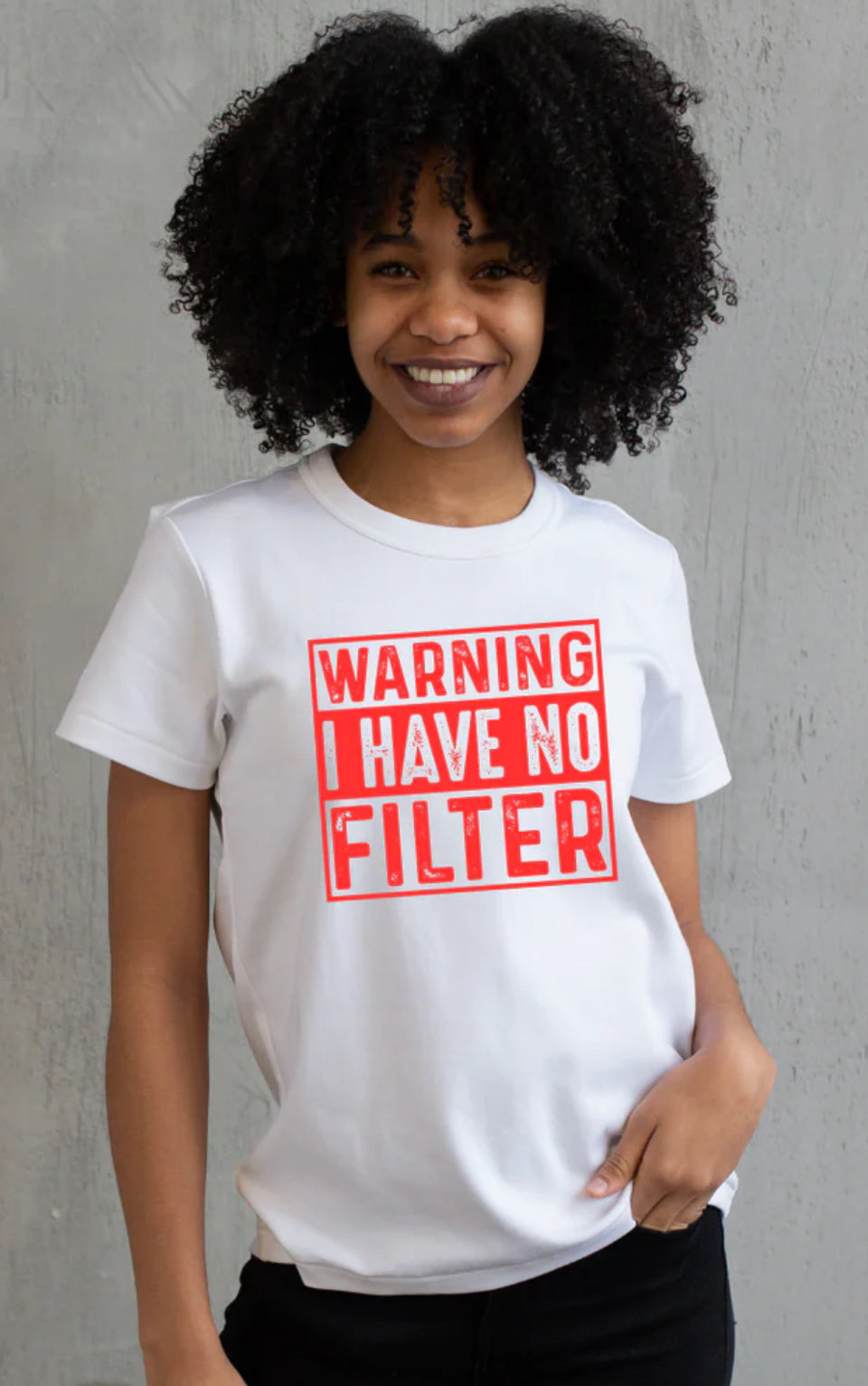 Warning I have no filter t-Shirt