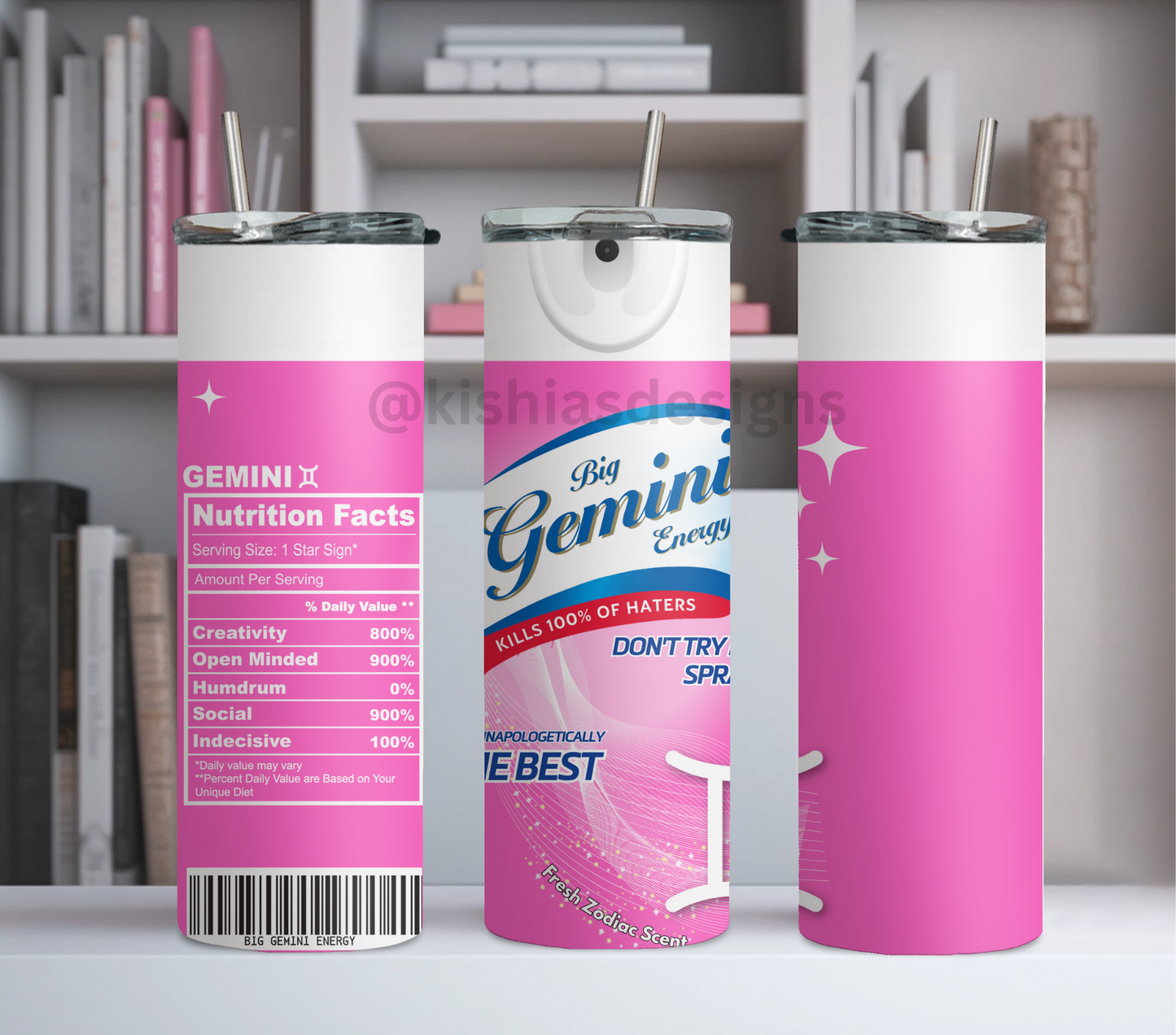 Zodiac Tumbler (Spray)