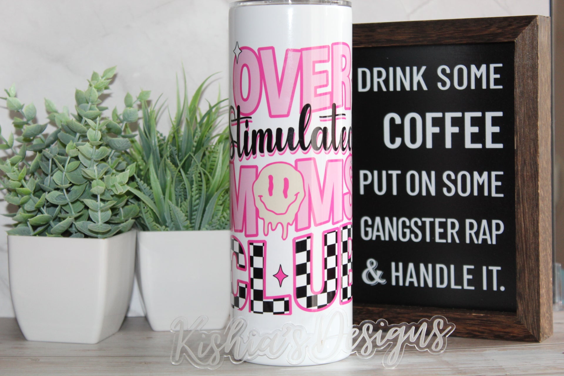 Overstimulated Moms Club Tumbler