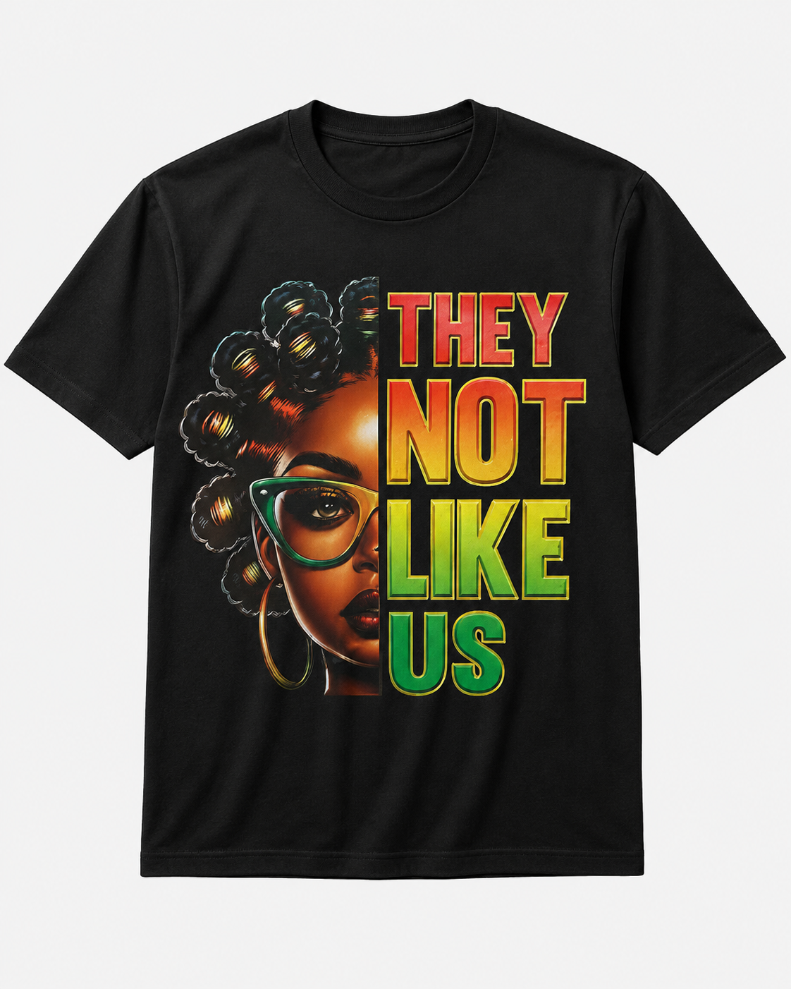 They Not Like Us Juneteenth T-Shirt