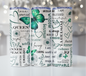 Affirmation Tumbler (Green & Black)
