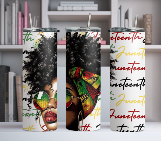 Juneteenth 20oz Tumbler