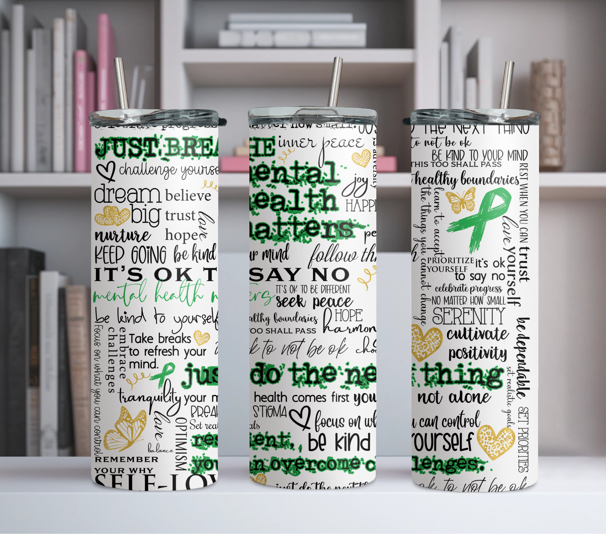 Mental Health Awareness Tumbler