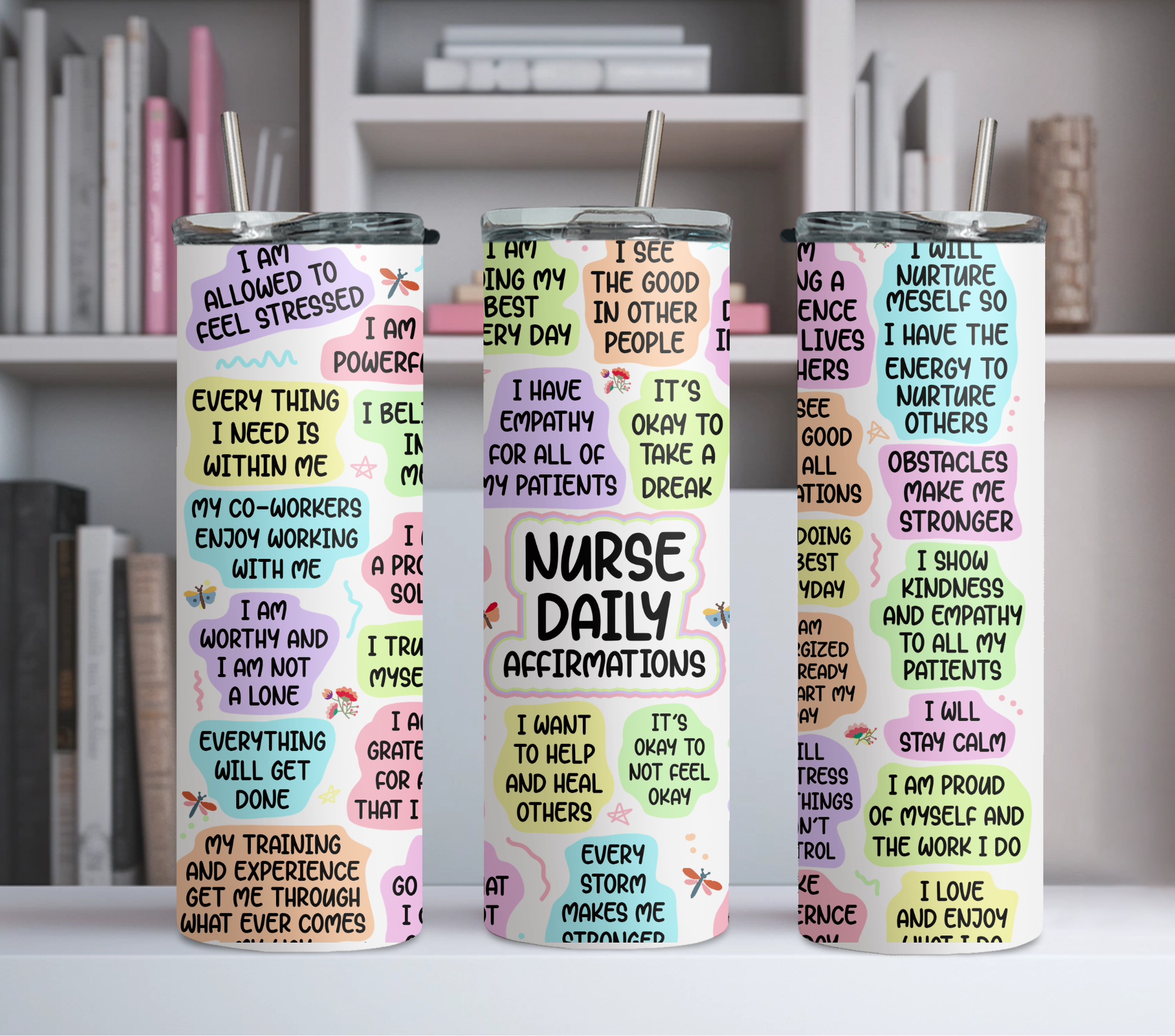 Nurse Affirmations Tumbler