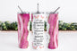Motivational Quote Skinny Tumbler