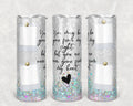 In loving memory photo tumbler, Memorial Tumbler, Memorial Tumbler Gift, Loss of loved one tumbler, Sublimation, Lid & Straw