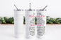 To My Ride or Die Bestie 20oz Skinny Tumbler, Add your own photo of you and your BESTIE, Bestie Gift, Best friends Tumbler, Bestfriend