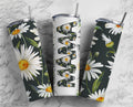 Mama 20oz Skinny Tumbler, Mama Tumbler, Mom Tumbler, Daisy Tumbler, Sublimation Tumbler